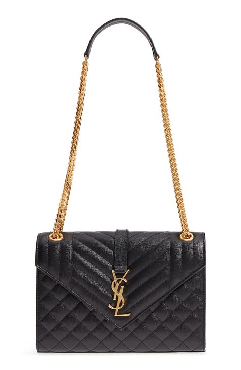 black ysl cassandra bag|ysl cassandra envelope bag.